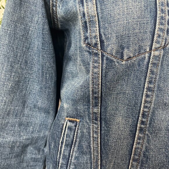 Classic Denim Blue Jean Jacket GAP Size XS EUC - Picture 4 of 8